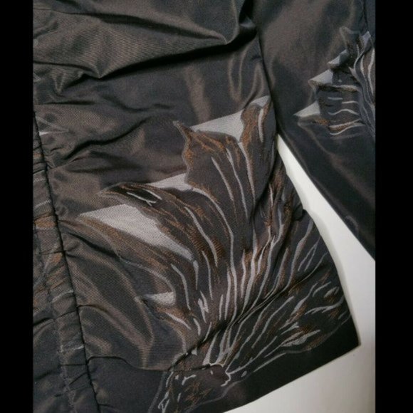 INSIGHT Size 14 12 Double Breasted Ruched Jacket - Picture 6 of 8